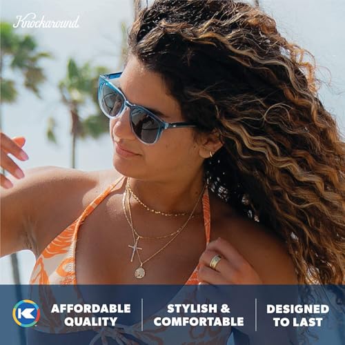 Image of Knockaround Square Polarized Sunglasses for Men & Women - UV400 Protection