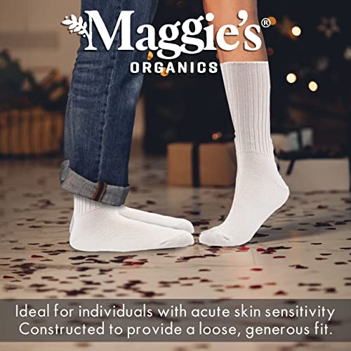 Maggie's Organic Allergy Crew Sock - 6 Pack #TOP3