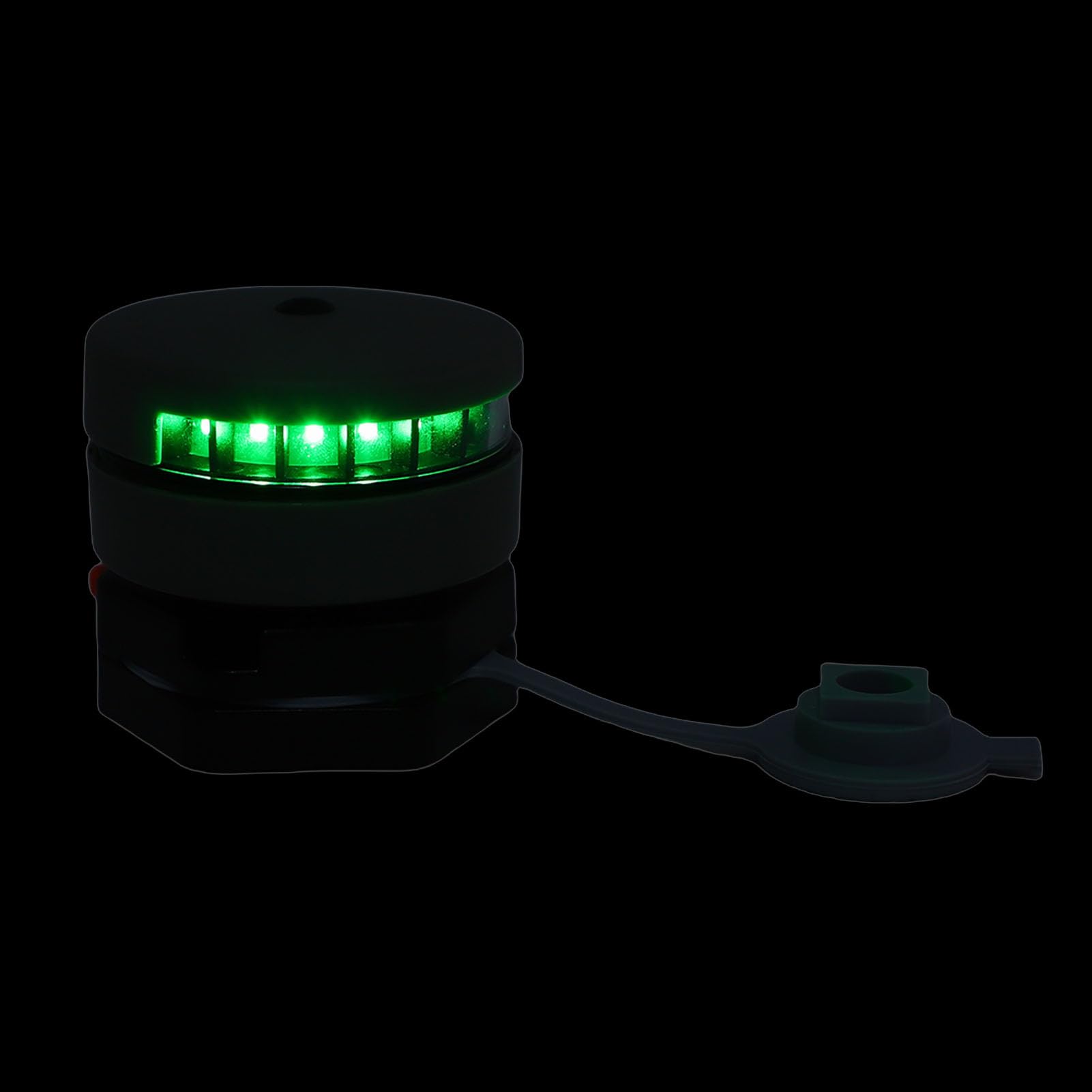 Luce di Navigazione per Barca a LED con Luci Rosse e Verdi per visibilità 1NM di Canoa Kayak