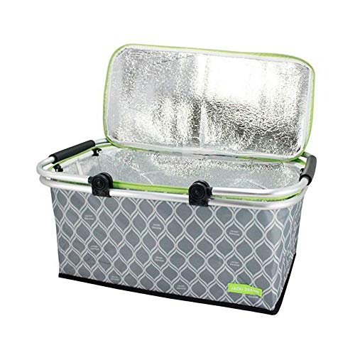 Cesto Piquenique Térmico Dobrável Jacki Design Alumínio