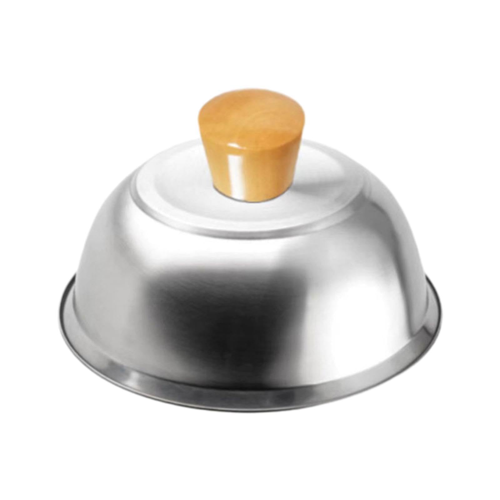 Twisaxc Basting Burger Lid For Griddle Heavy Duty Burger Dome Accessory Ensuring Efficient Heat Distribution And Cooking Heavy Duty Griddle Dome Steam Lid Stainless Steel