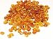 Honey Natural Baltic Amber Beads, Polished, Small (4-6 mm) Flat 10 Grams
