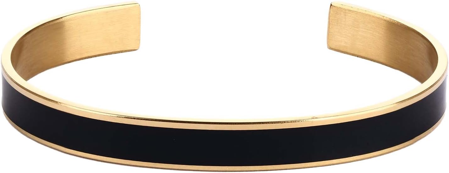 God Is In Control Motivational Color Bangle,Tube Motivational Bracelet for Women Men, Stainless Steel Self Worth Inspirational Engraved Cuff Bracelets With Hidden Message Christian Faith Jewelry Gift - Image 3