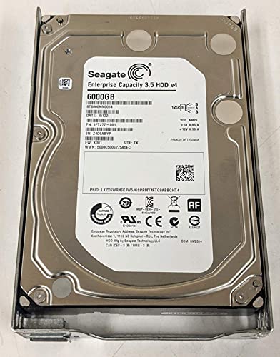 Seagate ST6000NM0014 6TB Enterprise Desktop Hard Disk Drive - 7200 RPM SAS 12Gb/s 128MB 3.5"