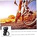 Veesper Flashlight Holder Bike 360 Degree Rotatable Bicycle Front Light Mount Black Bike Accessoires