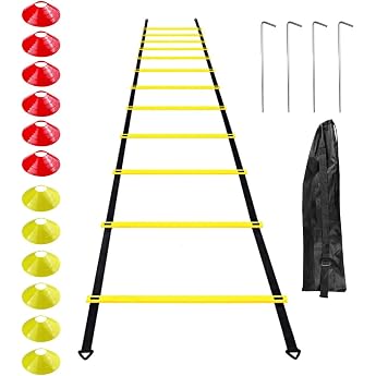 Gvolatee Football Training Accessories Coordination Ladder Training Ladder