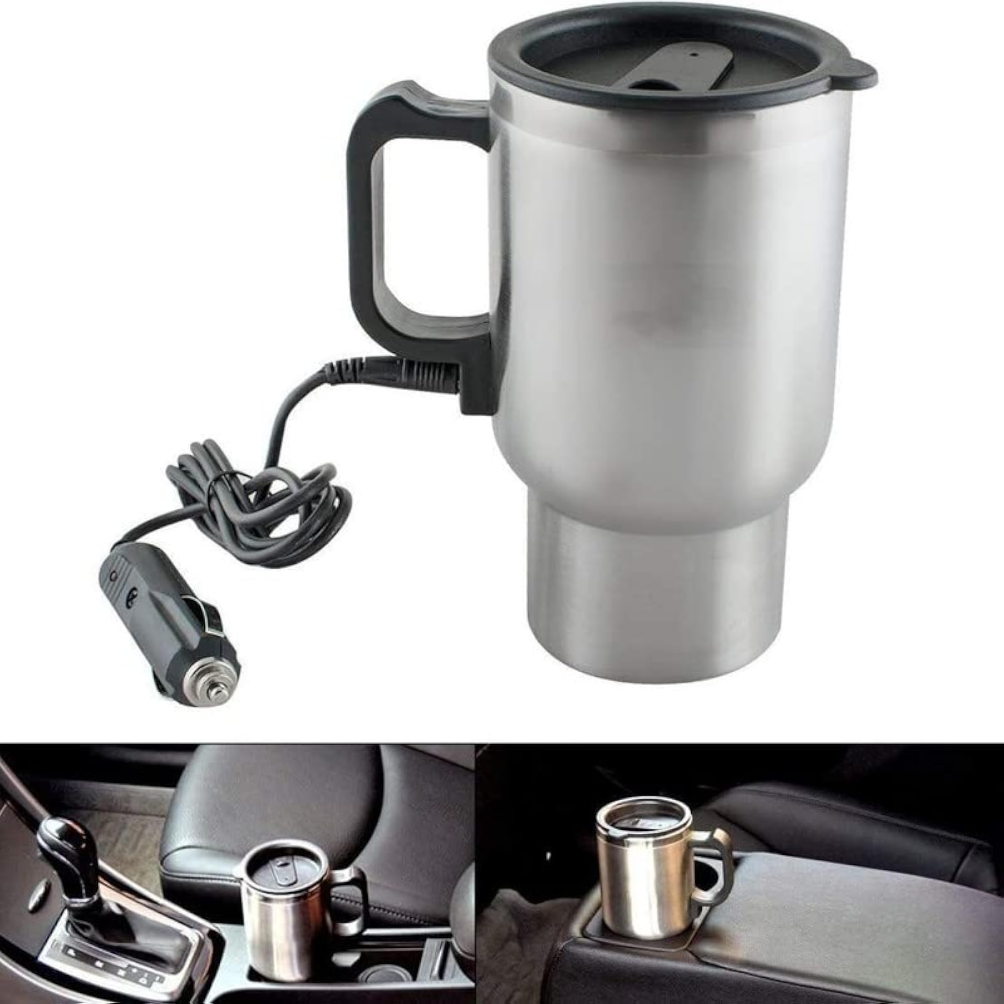 Stainless Steel Electric Smart Mug, Heated Coffee Cup for Honda Mobilio