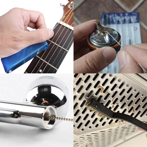 Image of Carburetor Cleaning Kit, Carb Brush Needle Cleaner Set, Torch Tip Tool Kit For Welder Chainsaw