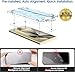 amFilm Auto-Alignment OneTouch for Samsung Galaxy S24 Ultra 6.8'' Screen Protector + Camera Lens Protector, Tempered Glass, 30 seconds Installation, Bubble Free, Case Friendly, Anti-Scratch [2+2 Pack]