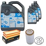 Luftfilter EISENFELS Inspektionspaket enthält 8 Liter Motoröl MB 5W-40 229.5 Ölfilter Luftfilter kompatibel mit E-Klasse T-Model S211 S212 R-Klasse W251 V251 SL R230 500 350 300 280 R129 320 55 AMG C207