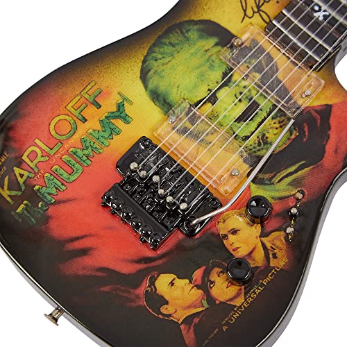 Kirk Hammett Réplique de guitare miniature – Cadeaux musicaux – Ornement fait à la main – Boîte de présentation… - Les Beatles, Paul McCartney, John Lennon, RIngo Starr, George Harrison Kirk Hammett Réplique de guitare miniature – Cadeaux musicaux – Ornement fait à la main – Boîte de présentation… – Image 4