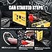 DNA Motoring 12V 2000A Peak Multi-Function Portable Car Battery Jump Starter for Up to 8.0L Gas / 6.3L Diesel Engine, with Carry Case, Golden/Black,TOOLS-00276