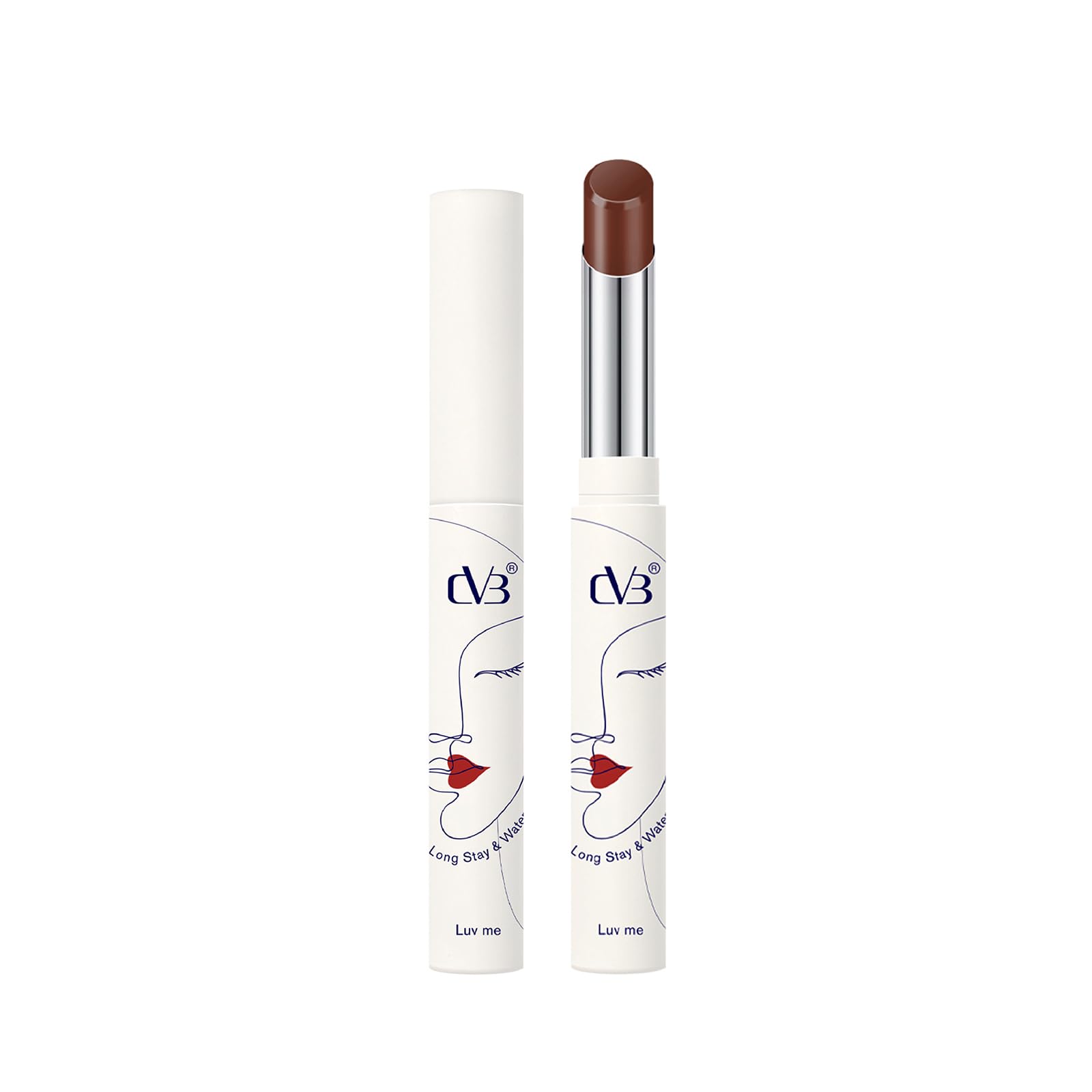 CVB Luv Me Non Transfer Matte Lipstick – Long Stay, Waterproof, Smudge-Proof, High Pigment Lip Colour for All-Day Wear-image-10