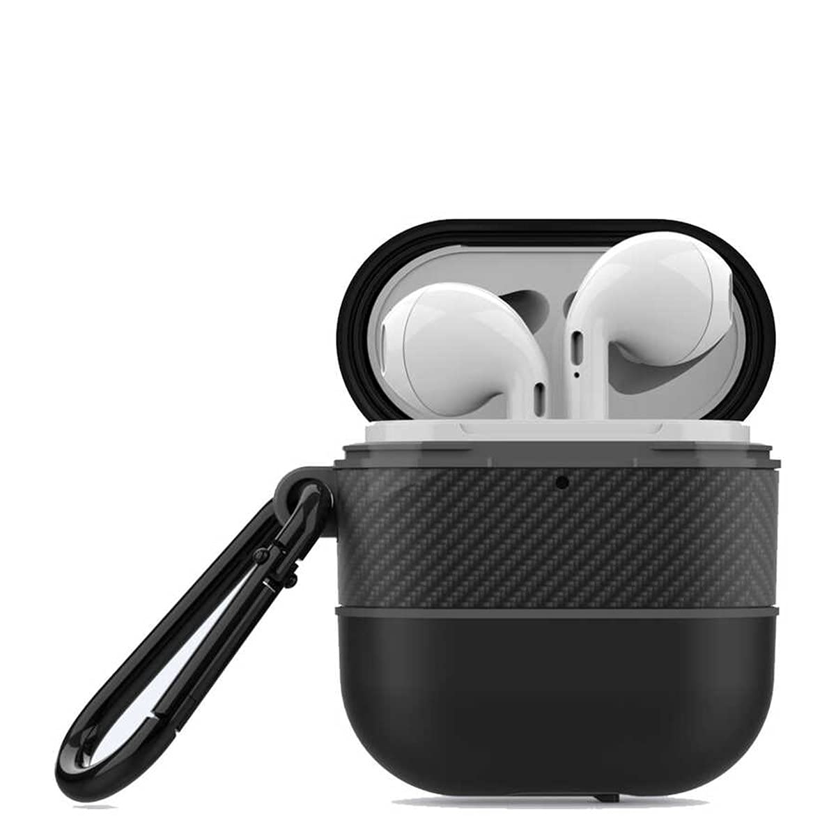 Zore Apple ile uyumlu Airpods Airbag 16 Kılıf Siyah