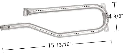 Miniatura 2 de SA336A (paquete de 4) de repuesto de quemador de tubo de acero inoxidable para Nexgrill 720-0336, 720-0337, 720-0511, 720-0512, 720-0584A,