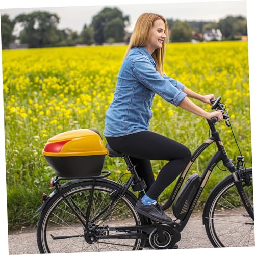 Boîte de rangement arrière pour coffre de scooter Ciieeo top boîtier outils accessoires durable