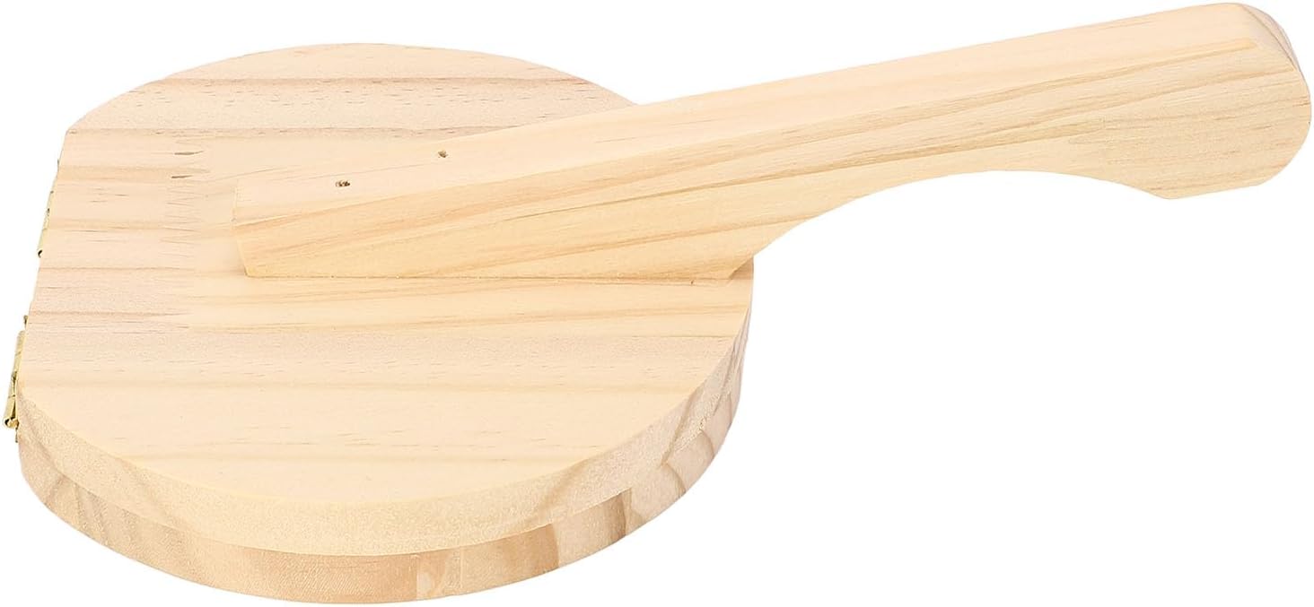 Aramox Tortilla Presser,10 Inch Manual Tortilla Maker with Parchment Paper for Mexican Taco, Pataconera, Dough Press, for Homemade Tortillas, Roti, Chapati, Burritos (L)