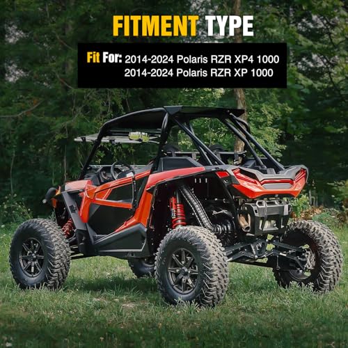 Image of Nilight 2 Inch Rear Bumper Tow Trailer Hitch Receiver Kit Compatible for UTV ATV 2014-2026 Polaris RZR XP1000 XP 4 1000