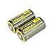 2X Nitecore IMR 18350 NI18350A 700mAh 3.7V Button Top Rechargeable Battery (This is NOT a Replacement for CR123A)