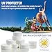 Doheny’s 3-Inch Stabilized Chlorine Tablets for Sanitizing Swimming Pools | 99% Pure Tri-Chlor, 90% Available Chlorine | Long-Lasting, UV-Protected, Slow-Dissolving | Individually Wrapped 50lb Bucket
