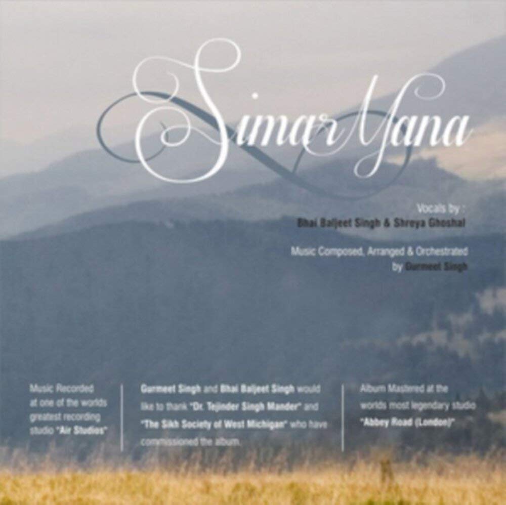 Gurmeet Singh - Simar Mana CD Album - Used