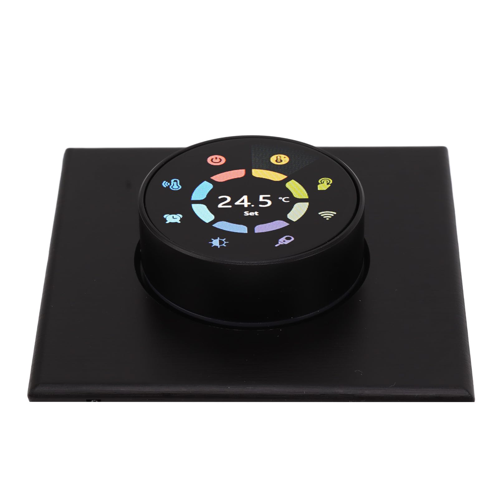 Cocoarm Termostato Inteligente WiFi para Calefacción por Suelo Radiante, PC ABS Termostato Eléctrico para Calefacción por Suelo Radiante CA 95 a 240 V, Perilla de Control de Aplicación Temporización