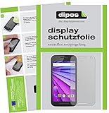 dipos I 2x Schutzfolie matt kompatibel mit Motorola Moto G (3. Generation) Folie Bildschirmschutzfolie
