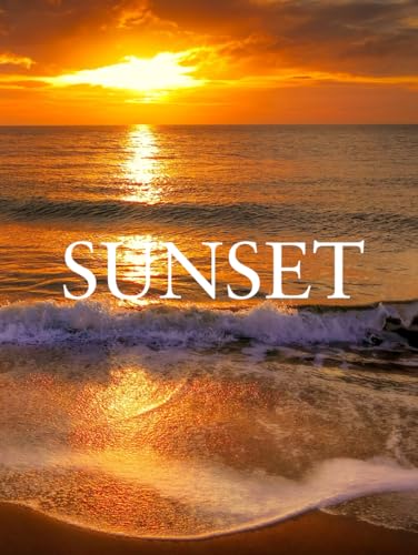 Sunset: Coastal Decorative Book | Modern Beach House Accent for