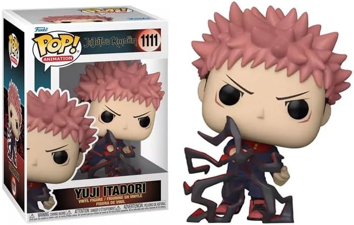 Funko Pop Jujutsu Kaisen + Protector: Pop! Animation Vinyl Figure (Gift Set Bundled with ToyBop Brand Box Protector Collector Case) (Yuji Itadori)