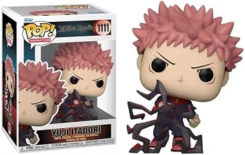 Funko Pop Jujutsu Kaisen + Protector Pop! Animation Vinyl Figure Gift Set Bundled with ToyBop Brand Box Protector Collector Case Yuji Itadori