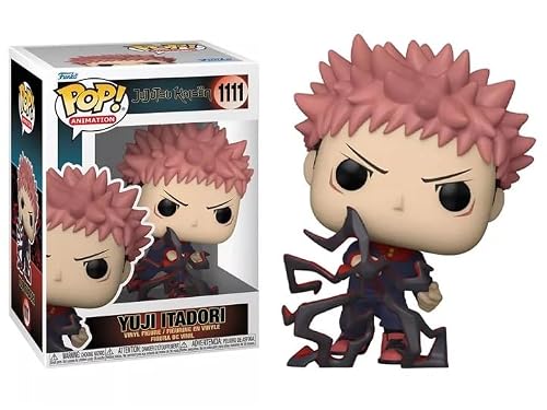 Funko Pop Jujutsu Kaisen + Protector: Pop! Animation Vinyl Figure (Gift Set Bundled with ToyBop Brand Box Protector Collector Case) (Yuji Itadori)