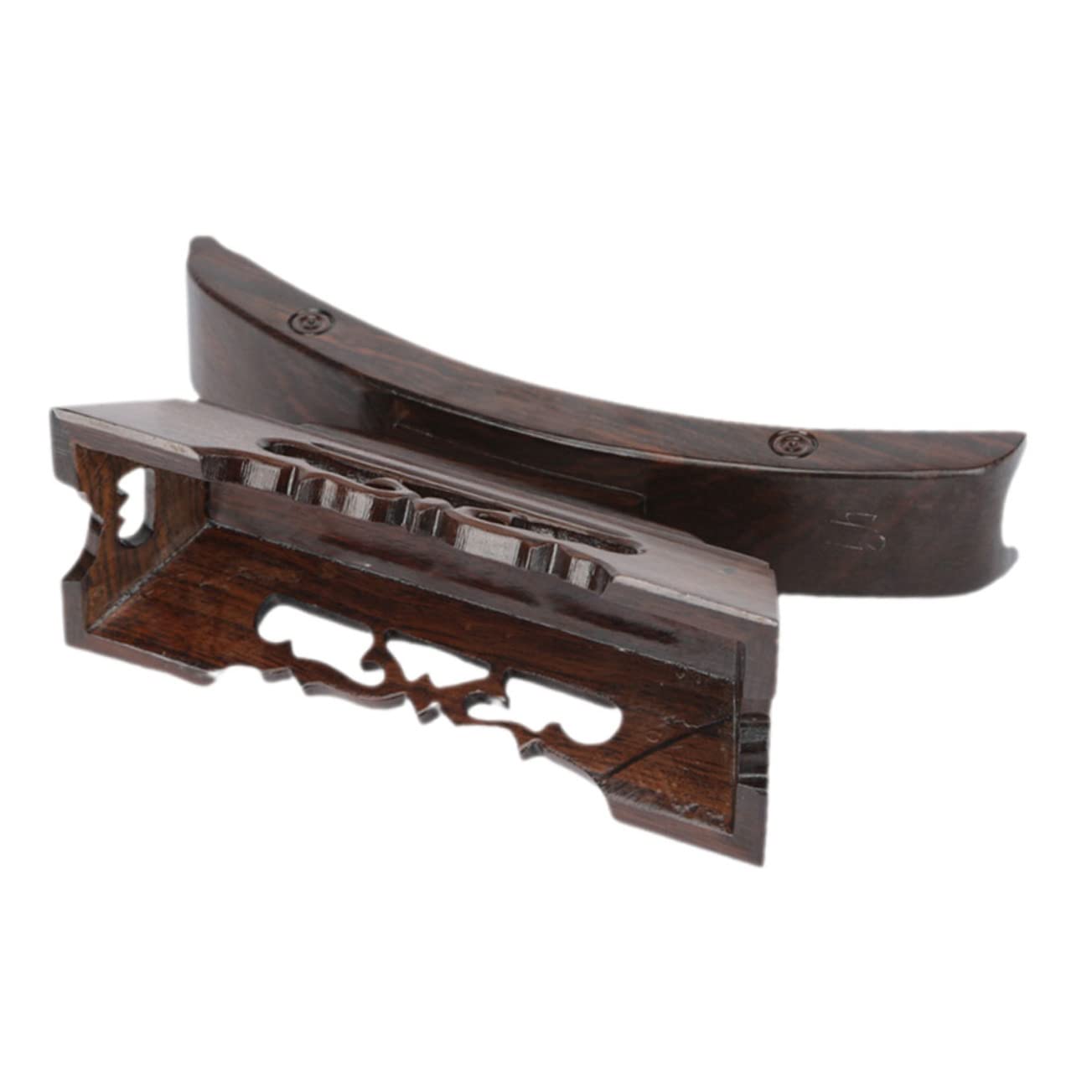 Cabilock Présentoir Style Unique et Atmosphère Artistique en Bois Rouge pour Couteaux de Collection Support Pratique et Décoration Intérieure