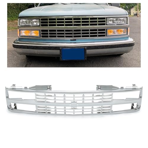 KUAFU Front Grille Grill 1992-1993 Chevrolet Blazer