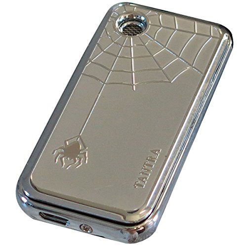 Briquet spirale incandescente pour extérieur coupe-vent argenté - 4