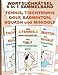 WORTSUCHRÄTSEL 6 in 1 SAMMELBAND TENNIS, TISCHTENNIS, GOLF, BADMINTON, SQUASH und MINIGOLF: Rätsel Rätselbuch Suchsel Worträtsel Sport Spiel Spieler ... Demenz Studenten Schüler Schule