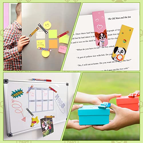 48 Pieces Magnetic Bookmarks Cute Dogs Magnetic Page Markers Puppy Magnetic Page Clips For Kids Students Teachers Reading Book Lovers Supplies Party Favors #TOP4