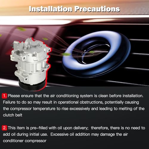 Image of Air Conditioning Compressor for Toyota RAV4 Avalon Camry 2.5L 2013-2024