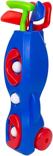 Juego de juguetes deportivos de golf interactivos para niños, construcción de ABS duradero, borde suave, fácil movimiento para todas las ocasiones