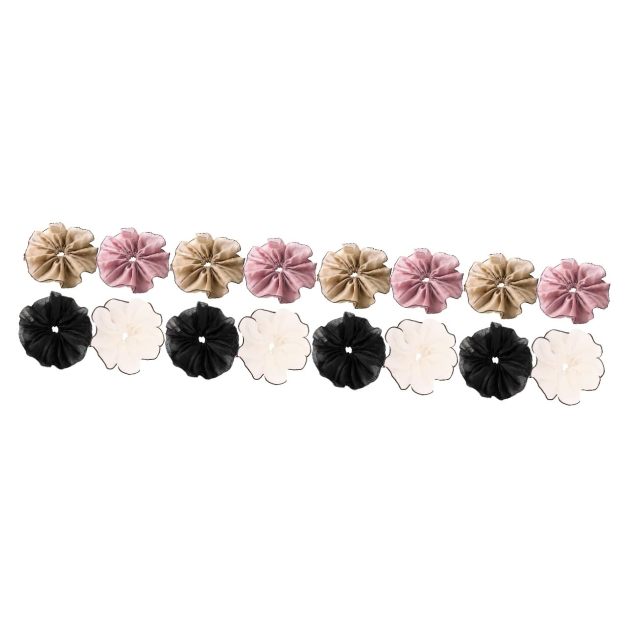 Ipetboom 16piezas Coleteros De Cabello Elásticos Para Mujeres De Colores y Accesorios Para Peinados y Recogidos Perfectos Para Tipo De Ocasiones