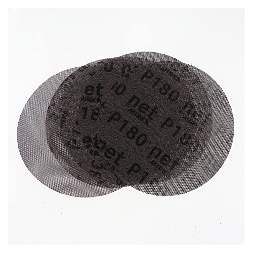 ZSBLXHHJD Schleifpapier 10 Stück 6 Zoll 150 mm Netz staubfrei verdunkelnd staubfrei und Schleifpapier rund Sandpapier 80-240 Cover
