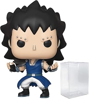 Fairy Tail - Gajeel Funko Pop! Vinyl Figure (Bundled with Compatible Pop Box Protector Case), Multicolored, 3.75 inches