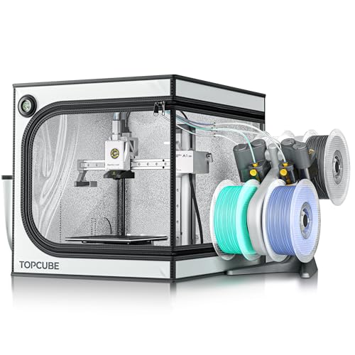 3Dプリンターエンクロージャ Bambu Lab A1 Mini用 大型エンクロージャー LEDライト付き 耐火防水 防塵 ノイズリダクション 常温 3Dプリンターカバー