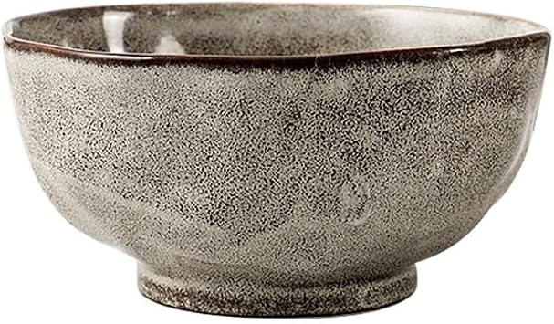 Stone Pattern Dinnerware Set Retro Stoneware Plates Bowls For Pasta, Salad(Stoneplate)