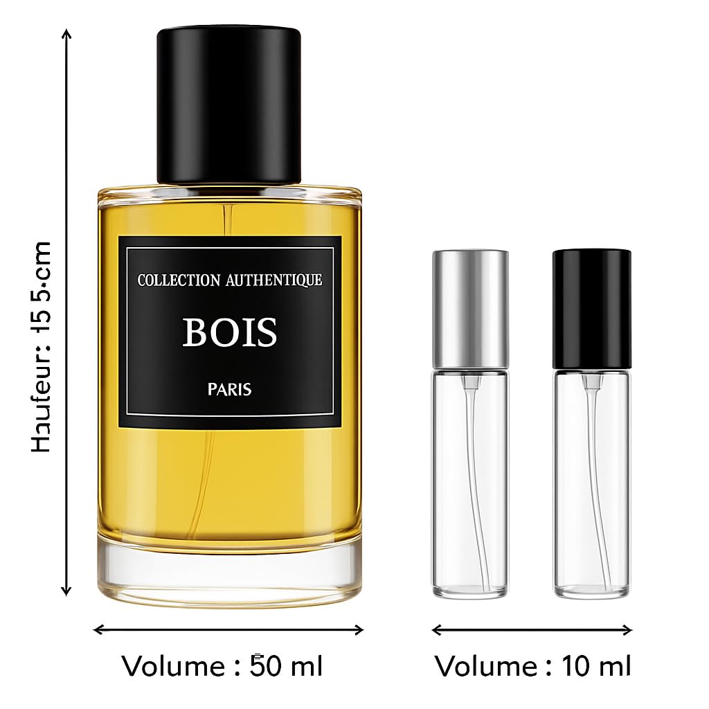 Legno intenso Collezione Privata Autentica Estratto di Profumo Orientale Legnoso Intenso, 50 ml, Fragranza Uomo di Lusso, Lunga Tenuta