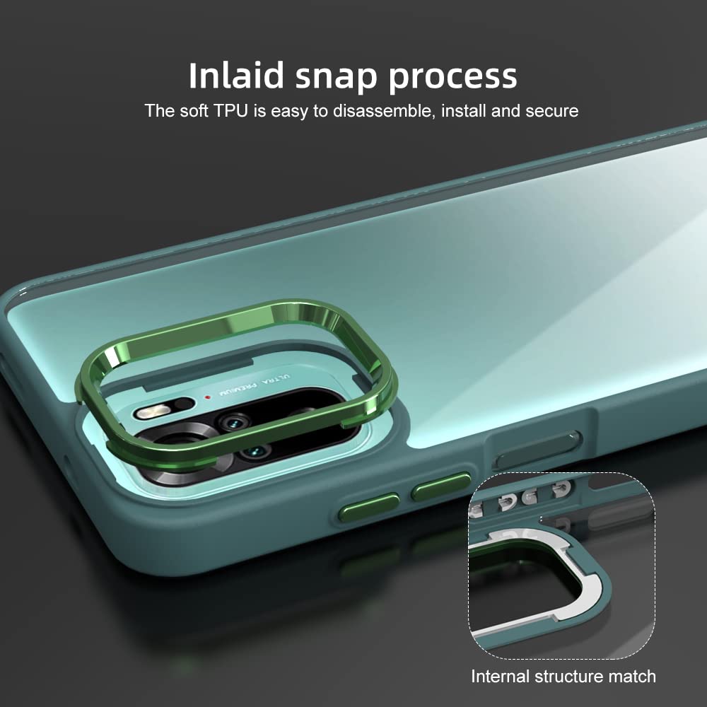 XINYEXIN Trasparente Cover per Vivi Y21/ Vivo Y21S/ Vivo Y33S, Custodia per Telefono Antiurto con Bordo Colorato, TPU+PC Bumper Crystal Clear Case - Bianco