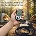 Kodrily Digital Altimeter, Digital Compass, Hiking Thermometer, Barometer 8 in 1 for Hiking Outside -2300 to 29500FT 1100MBAR, 300mbar to 1100mbar