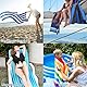 Jokisa 2 Stück Mikrofaser Handtuch Set, Strandtuch XXL 90x180cm, Microfaser Handtücher Kompakt und Sandfest, Leicht und Schnelltrocknend Gym Handtuch für den Strand, Gym, Travel