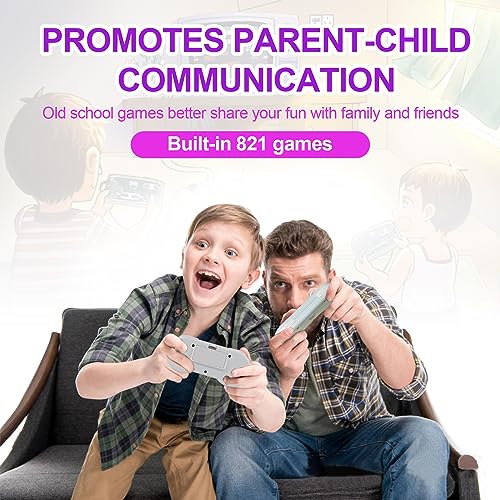 Classic Mini Retro Game Console: HDMI Input Mini Classic Game Console Built-in Retro Games Dual Players for TV - Image 6