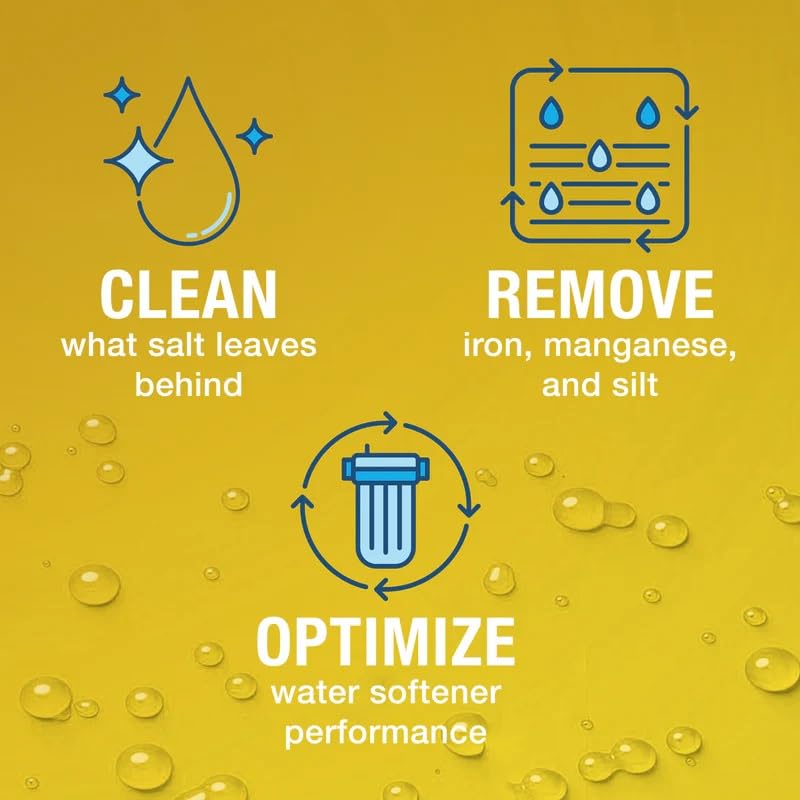 pro products rescare rk02b all-purpose water softener cleaner liquid refill 1 gallon pack of 4