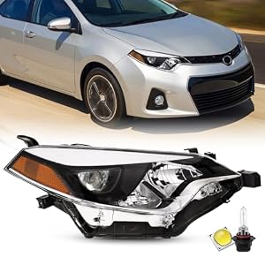 2014–2016 Toyota Corolla Passenger Headlight | OEM LED Replacement